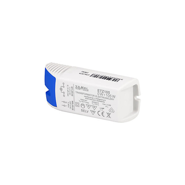 Scharnberger+Hasenbein Trafo für Halogen+LED 230/12VAC 0-105W 58493