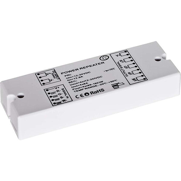 EVN-Lichttechnik Power-Repeater 12V / 24V DC PR12/24-4X8A
