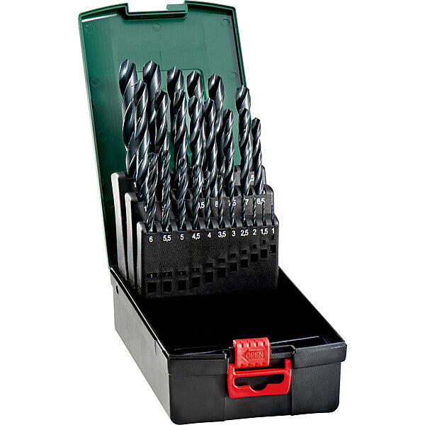 metabo HSS-R-Kunststoffkassette SP 25-teilig 627667000
