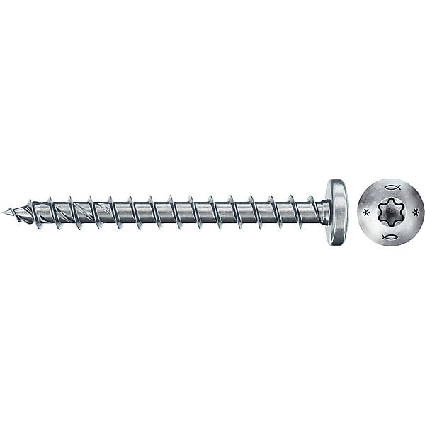 fischer Spanplattenschr.Pwr-Fast 2 4,5x40 PH blvz VG TX 670332