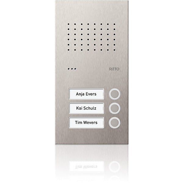 RITTO Türstation Pur Edelstahl Acero Audio, 3WE RGE1810325