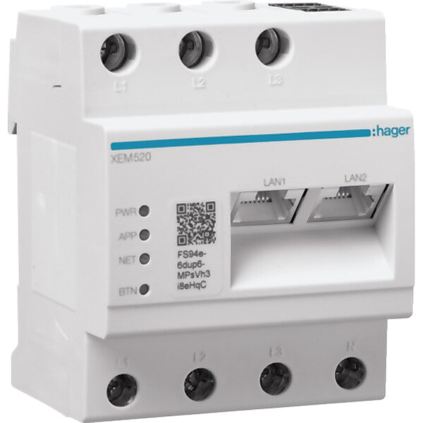 Hager Lastmanager bis 40 Ladepunkte XEM520