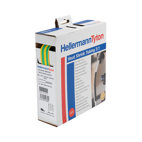 HellermannTyton Schrumpfschlauch gn-ge 3=1 L=10m HIS-3/1-POX-GNYE