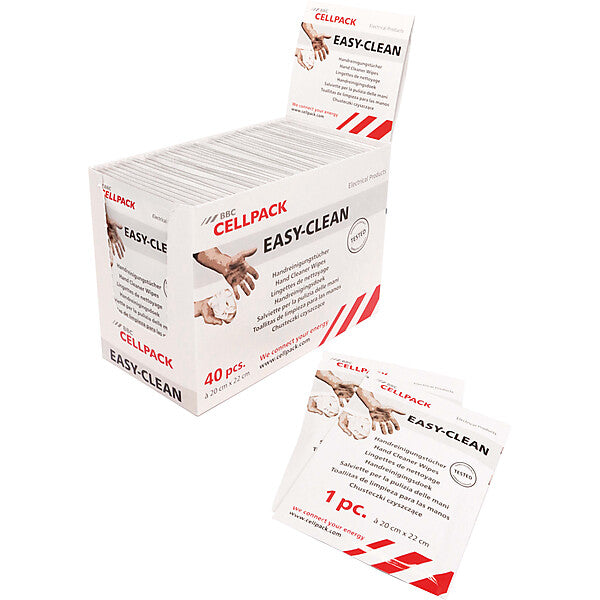 BBC Cellpack Handreinigungstuch 40 St. Schmutzentferner EASY-CLEAN#434133