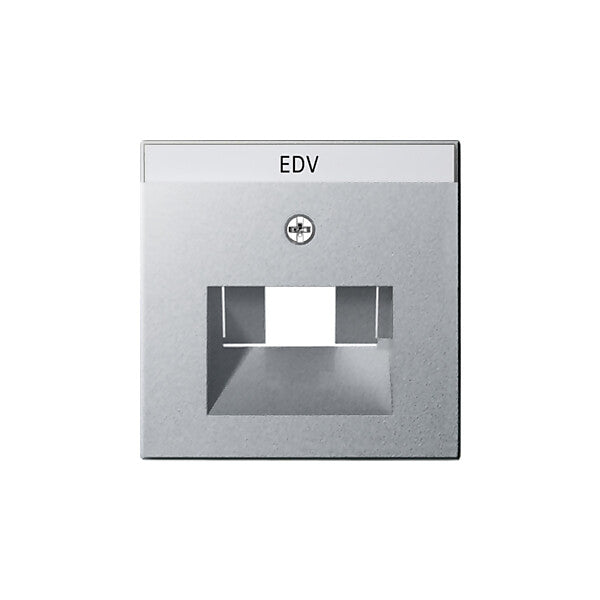 Gira Zentralplatte UAE/IAE alu m.Schriftf.,System55 028426