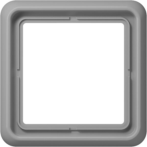 JUNG Rahmen 1-fach gr waage/senkrecht CD 581 GR