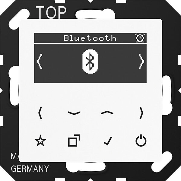 JUNG Smart DAB+ Digitalradio Bluetooth UKW,DAB+ DAB A BT WW