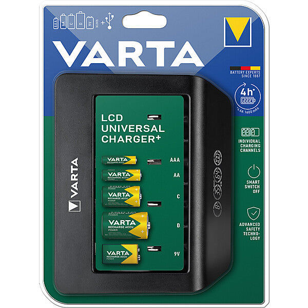 VARTA LCD Universal Charger+ 57688101401