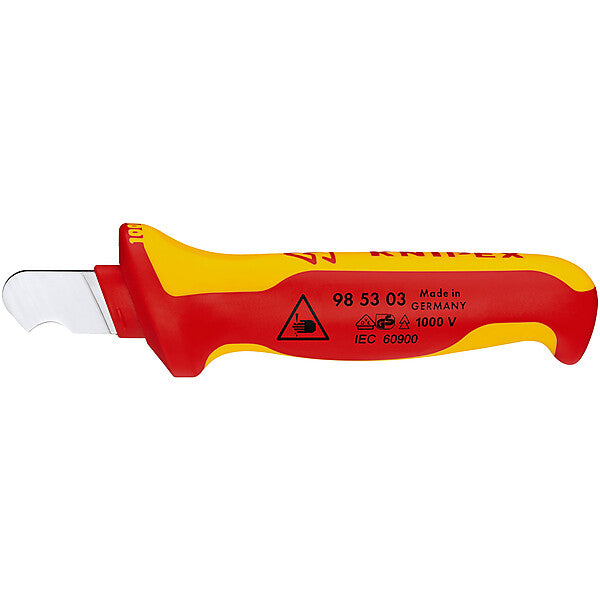 KNIPEX Abmantelungsmesser für Rundkabel 155mm 98 53 03