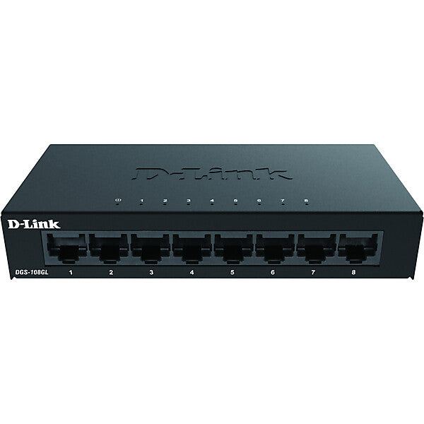 D-Link 8-Port Gigabit Switch ohne IGMP DGS-108GL/E