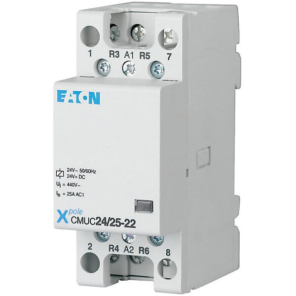 Eaton Installationsschütz 24VAC/DC, 4S, 25A CMUC24/25-40