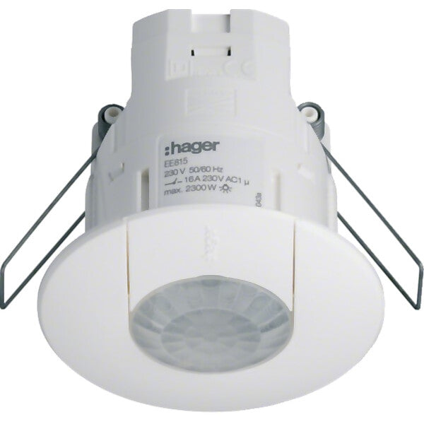 Hager Präsenzmelder Einbau 360G On/Off EE815