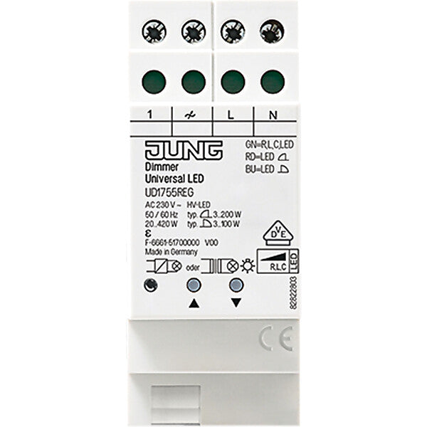 JUNG LED-Universal Dimmer REG UD 1755 REG