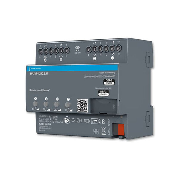 Busch-Jaeger Dimmaktor 4-fach REG DA/M.4.210.2.11