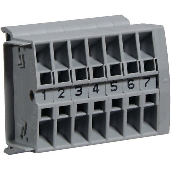 Hager Steuerleitungsklemme 7x2,5qmm,2fa/TS35 KT07A