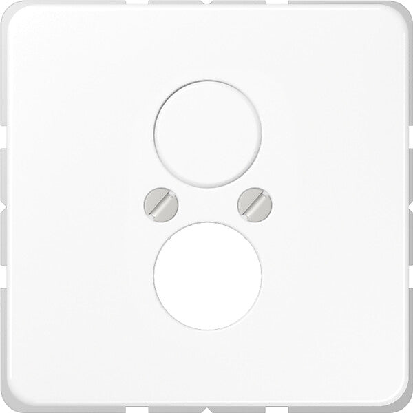 JUNG Abdeckung aws für 2 Kleinst.Dosen CD 562 WW