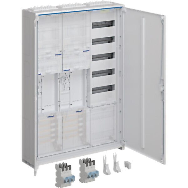 Hager Komplettschrank, univers Z 2ZP, VT5, 3-feld ZB33SEQ25EN