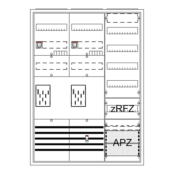 STRIEBEL & JOHN Komplettschrank BKE-I BA37CGE