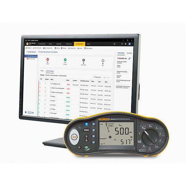 Fluke Installationstester -Kit inkl.TruTestSoftware 1664FC DE FTT KIT