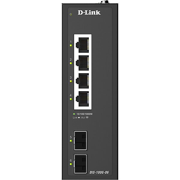 D-Link 6-Port Gigabit Switch DIS-100G-06