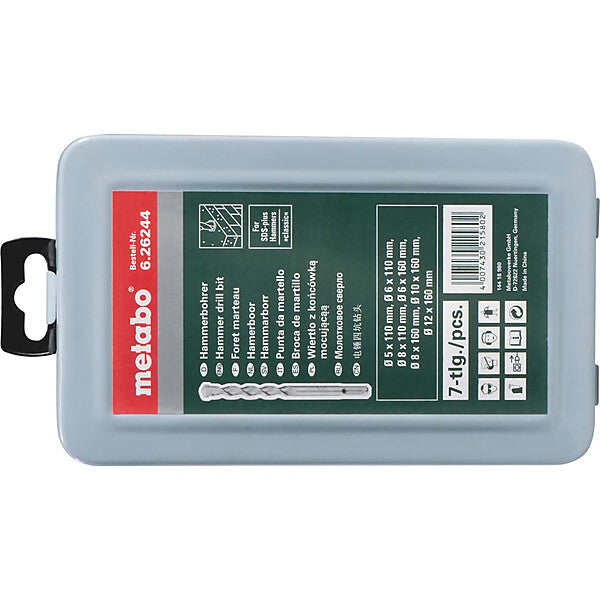 metabo SDS-plus classic Bohrerset 7-teilig 626244000