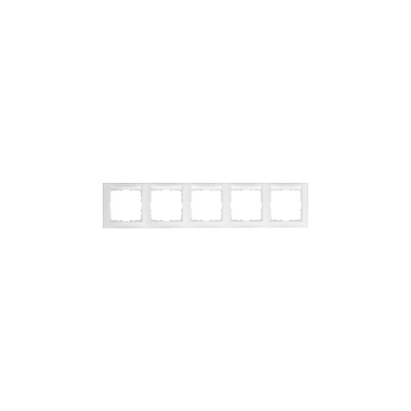 Hager/Berk Rahmen 5-f., m.Beschr.-Feld 10259919
