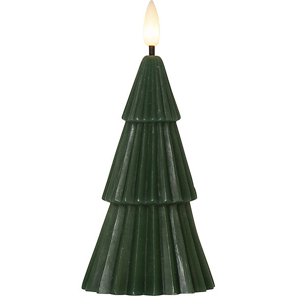 Star LED-Echtwachs-Kerze 7x15cm 061-48