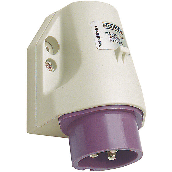 WALTHER-WERKE NORVO Gerätestecker 16A 3P 42V 3h IP44 10844