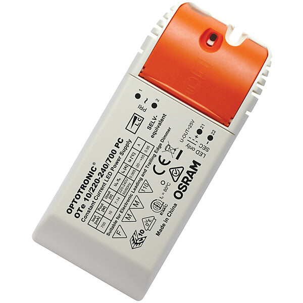OSRAM BETRIEBSGERÄTE LED-Konverter 700mA, 10W OTe10/220..240/700PC