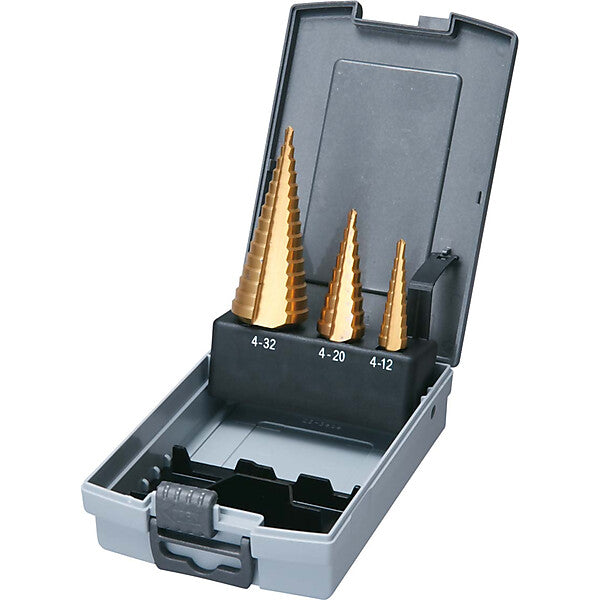 Makita Stufenbohrer-Set HSS 3-teilig D-46573