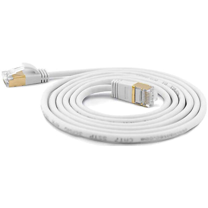 wantec SSTP-Patchkabel Cat.6A ws 1,5m Steck. 4mm 7118 ws 1,5m