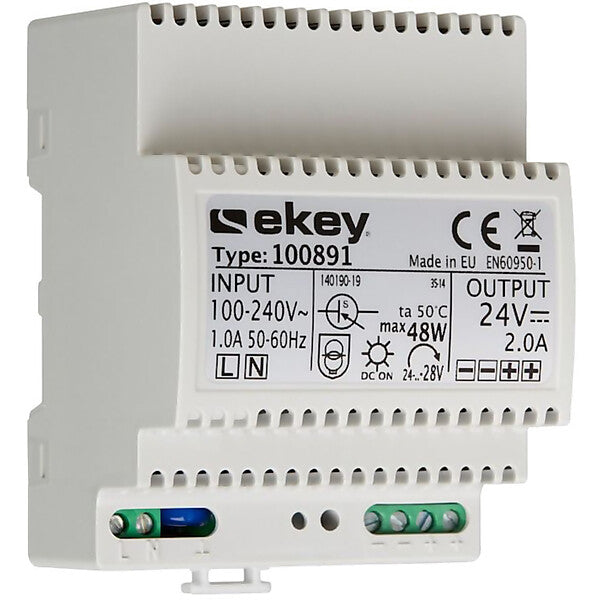 ekey Hutschienennetzteil 230VAC - 24VDC 2A 100891