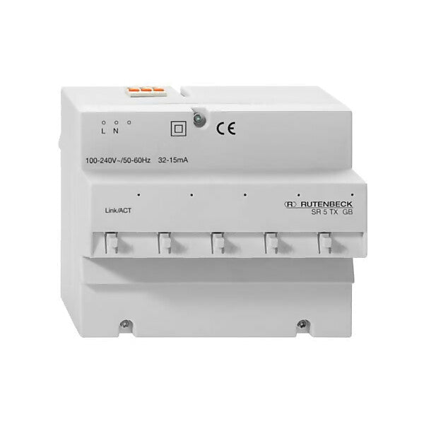 Rutenbeck Gigabit-Switch für REG Montage SR 5TX GB
