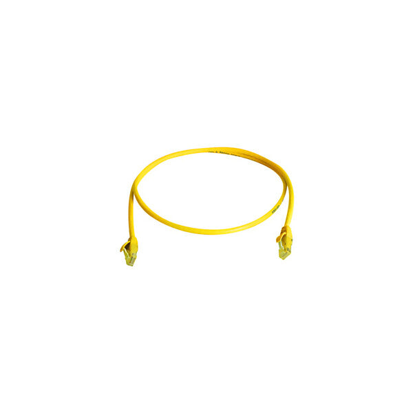 Telegärtner Patchkabel U/UTP C.6 0,5m MP8 250,LSZH,gb,1:1 100008055