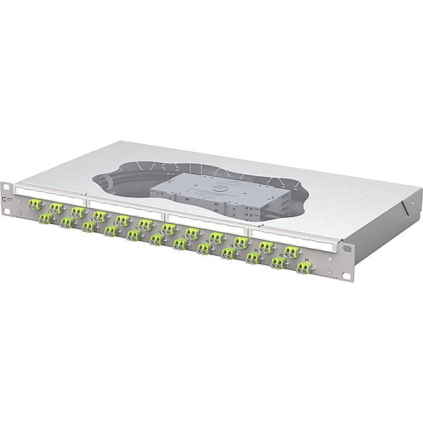 METZ CONNECT Patchfeld splice 24xLC-D OM5 1504587M24-E