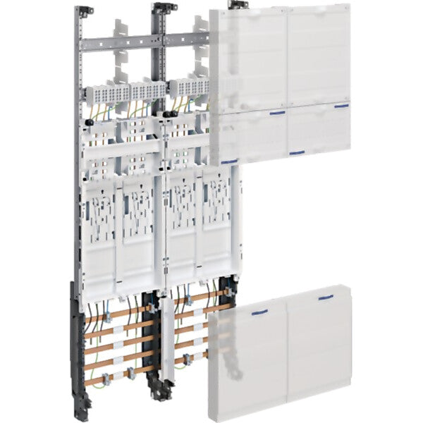 Hager Komplettfeld 1050mm,2-feld,4ZP ZK3EF14