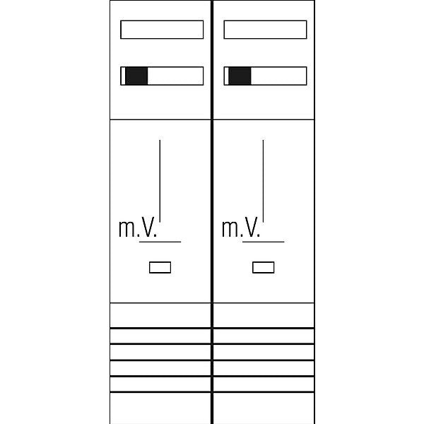 ABN Zählerplatz 3Pkt 2Z Z27720