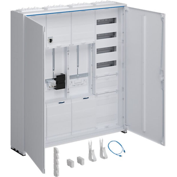 Hager Komplettschrank,univers Z 2ZP,3P.,1SG,APZ,VT5 ZB345C25LS