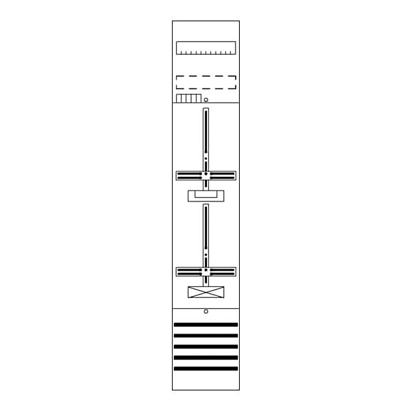 STRIEBEL & JOHN Zählerfeld 9RE 1Z vorverd.16qmm DF19A1XXB