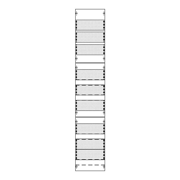 STRIEBEL & JOHN Verteilerfeld m.APZ3 zRfZ4/HAN,9RE FV19A3R3H