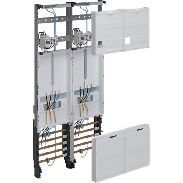 Hager Komplettfeld 1050mm, 2 ZP, 2-feld ZK33X3T