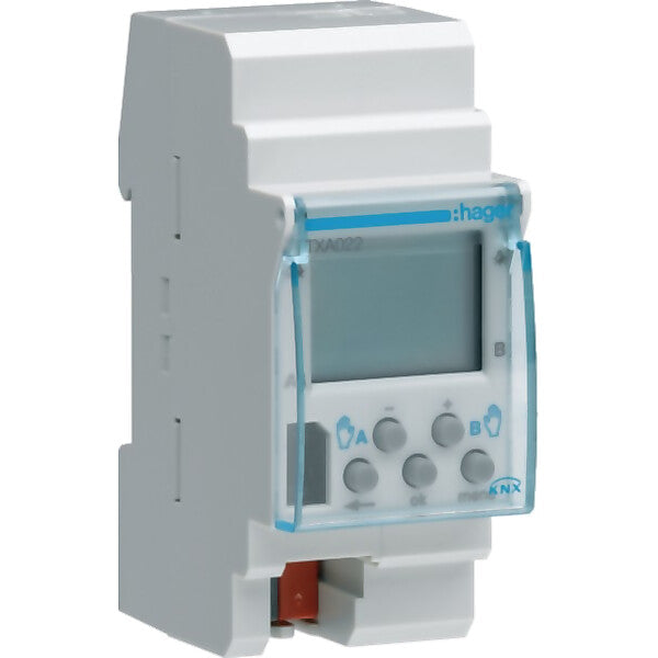 Hager Wochenschaltuhr KNX, 2 Kanäle TXA022