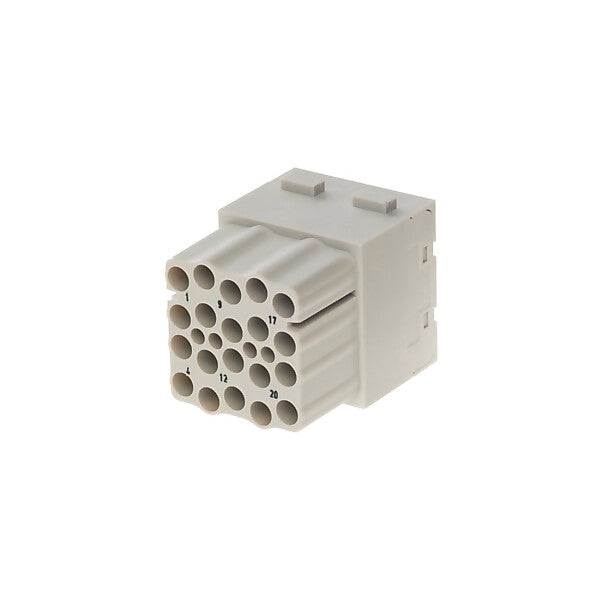 HARTING Modul f. Buchsenkontakte Han 20 Mod-F 09140203101