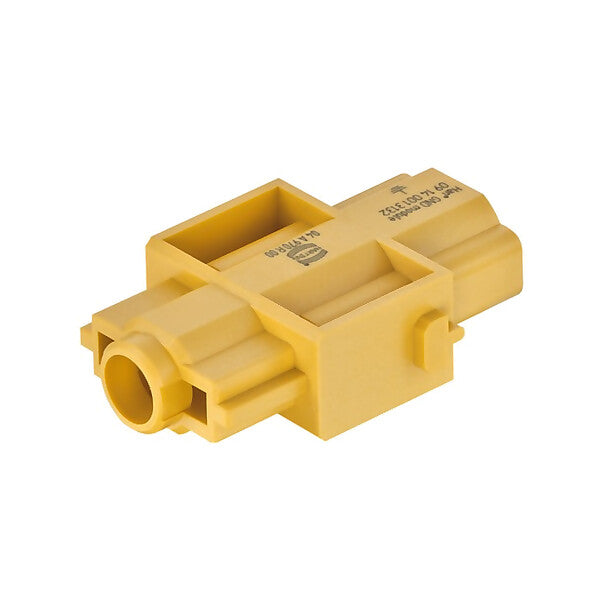 HARTING GND Modul Kunststoff, gelb, Bu 09140013132