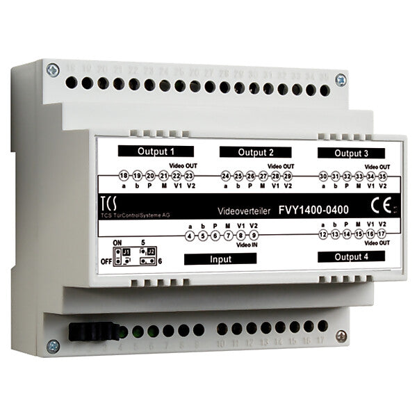 TCS Videosignalverteiler 4fach VT04-SG FVY1400-0400