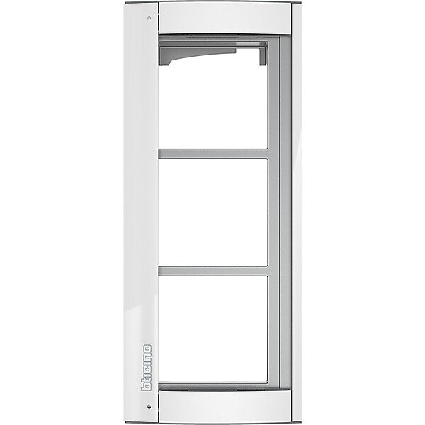 legrand Rahmen u. Modulträger Allwhite, 3 Module 350232