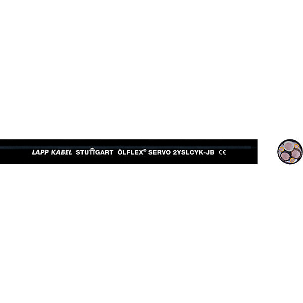 LAPP ÖLFLEX SERVO 2YSLCYK-JB 3X10+3G1,5 BK 0036443