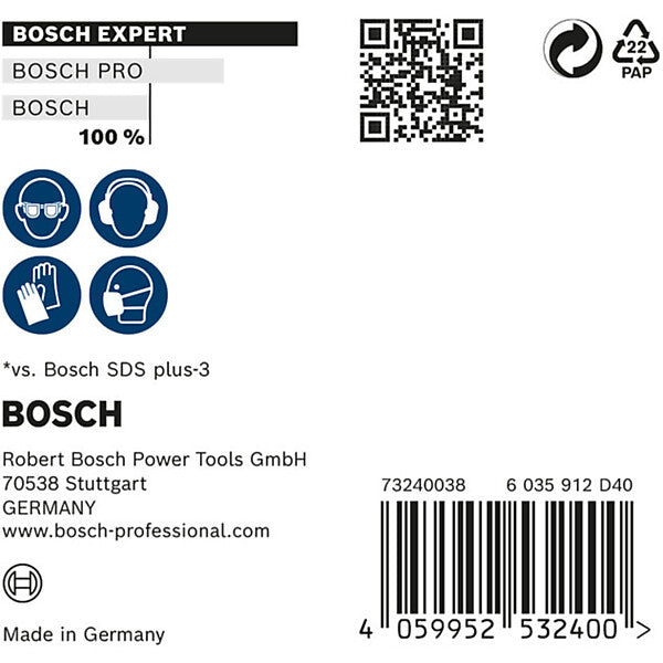 Bosch Elektrowerkzeuge EXPERT SDS plus-7X Hammerbohrer 8 x 100 2608900167