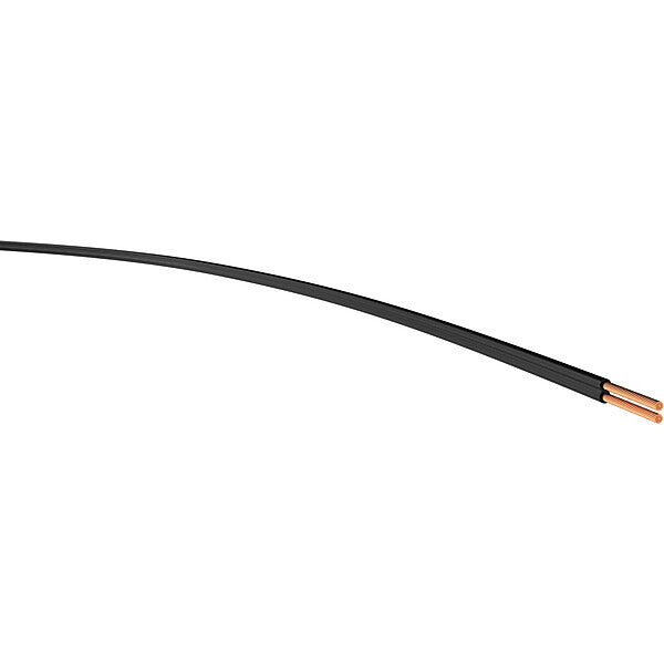 NYFAZ 2x0,5 sw Ri.100 Zwillingsleitung