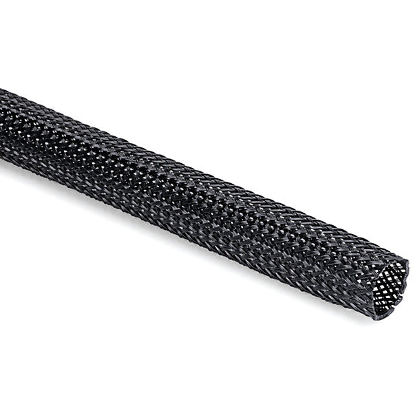 HellermannTyton Polyester Geflechtschlauch HEGP15-PET-BK-C4